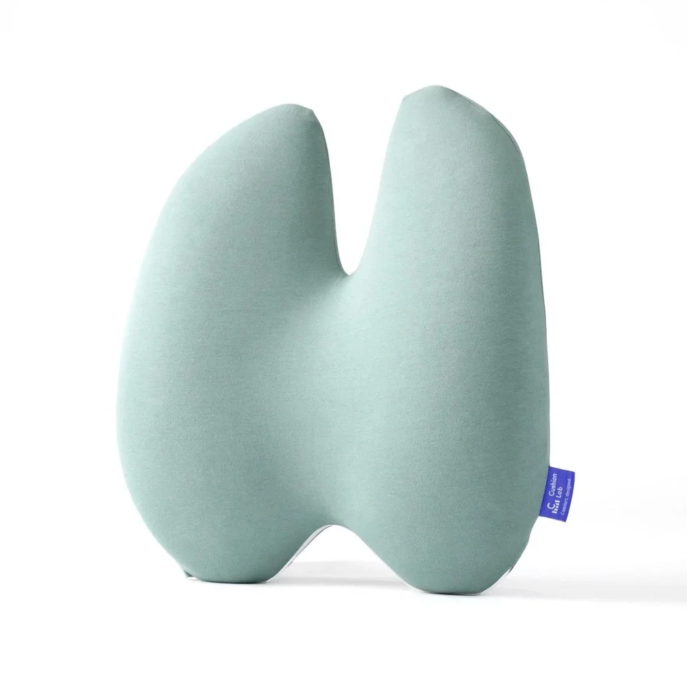 C CUSHION LAB Ergonomic Lumbar Support Pillow Memory Foam Back Pain Relief